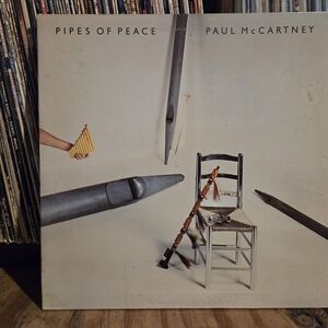 Paul McCartney vintage 'Pipes of Peace' Vinyl Record